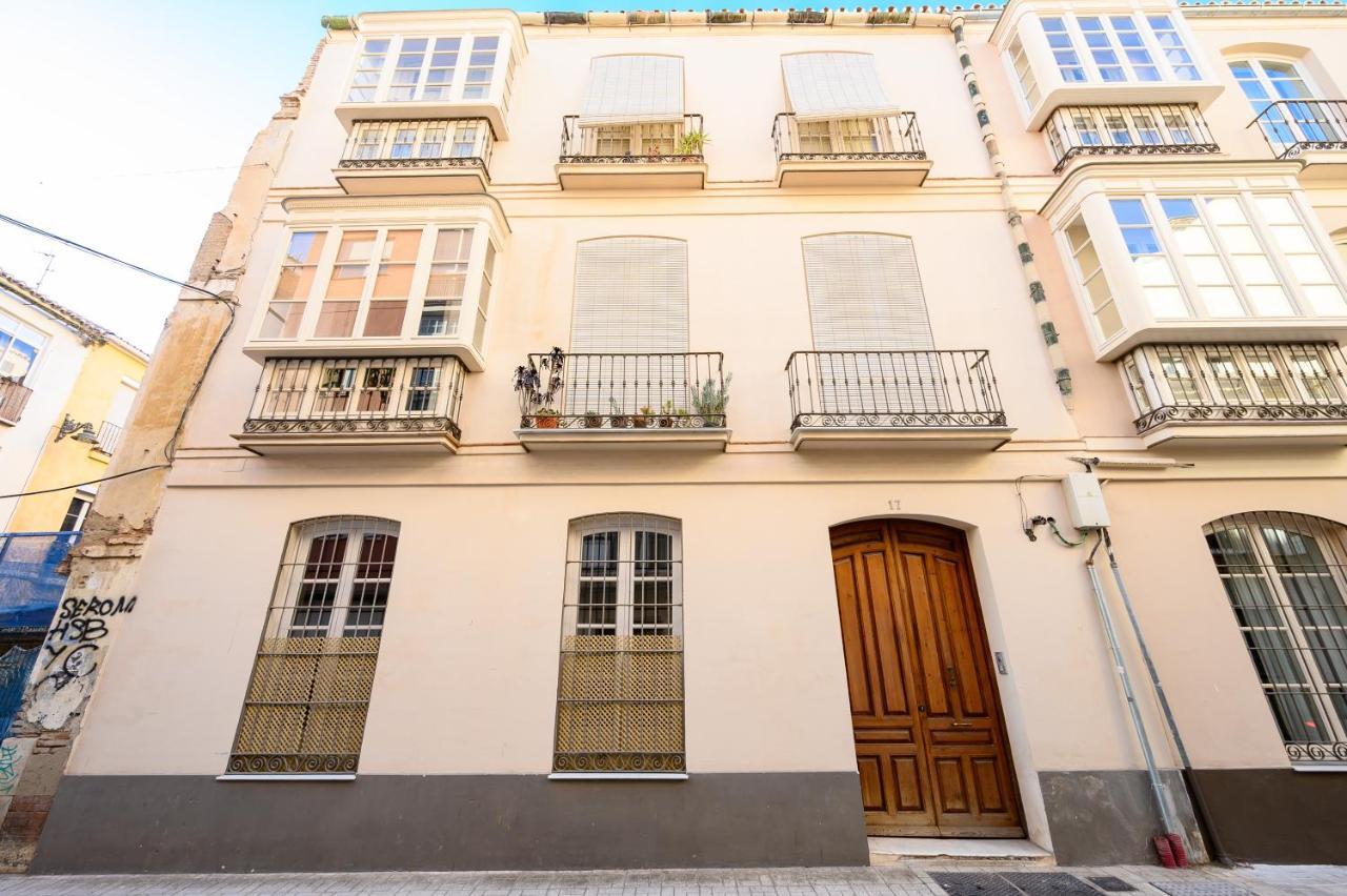 Modern 3 Bedroom, City Center With Patio & High Ceilings By 10Tosea Málaga Eksteriør billede